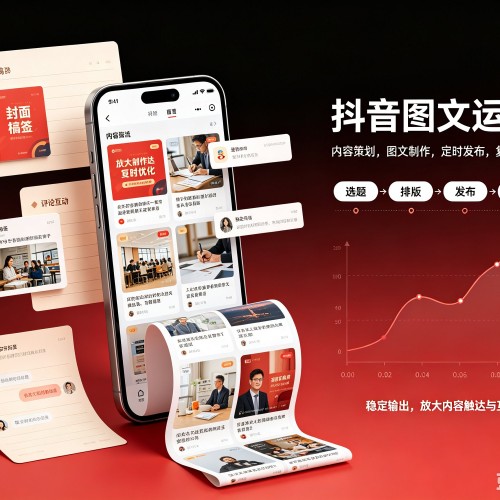 琼结抖音图文代运营服务